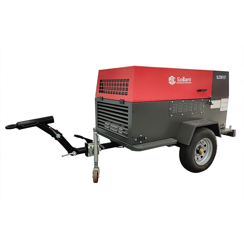 Sollant Portable Diesel Air Compressor Manufacturer And Supplier factory